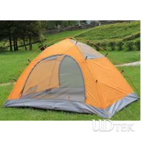 T202B double-door double extending glass pole camping tent UDTEK01557